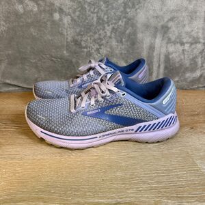 Brooks Adrenaline GTS 22 Women's Blue 9.5 Purple Running Comfort Sneaker Shoes